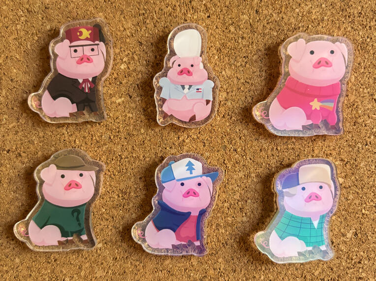 Waddles Pins