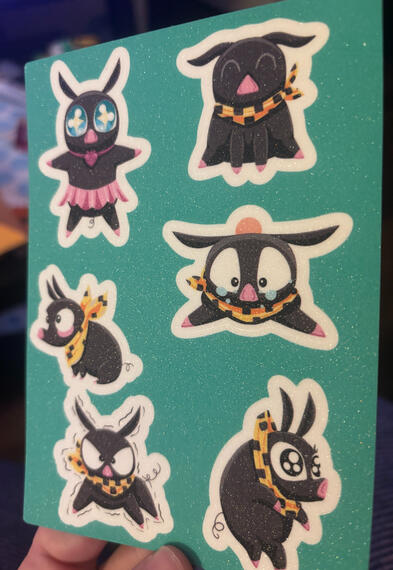 P-Chan Sticker Sheet