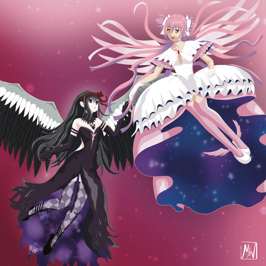 Madoka and Homura