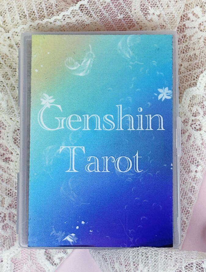 Genshin Tarot card case