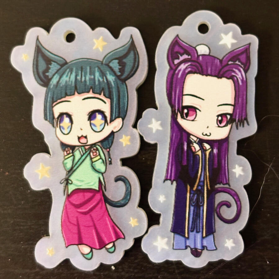 Apothecary Diaries Cat Charms