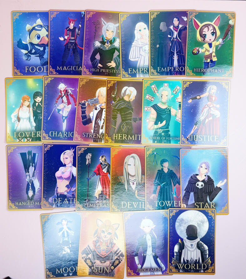 FFXIV Tarot Cards