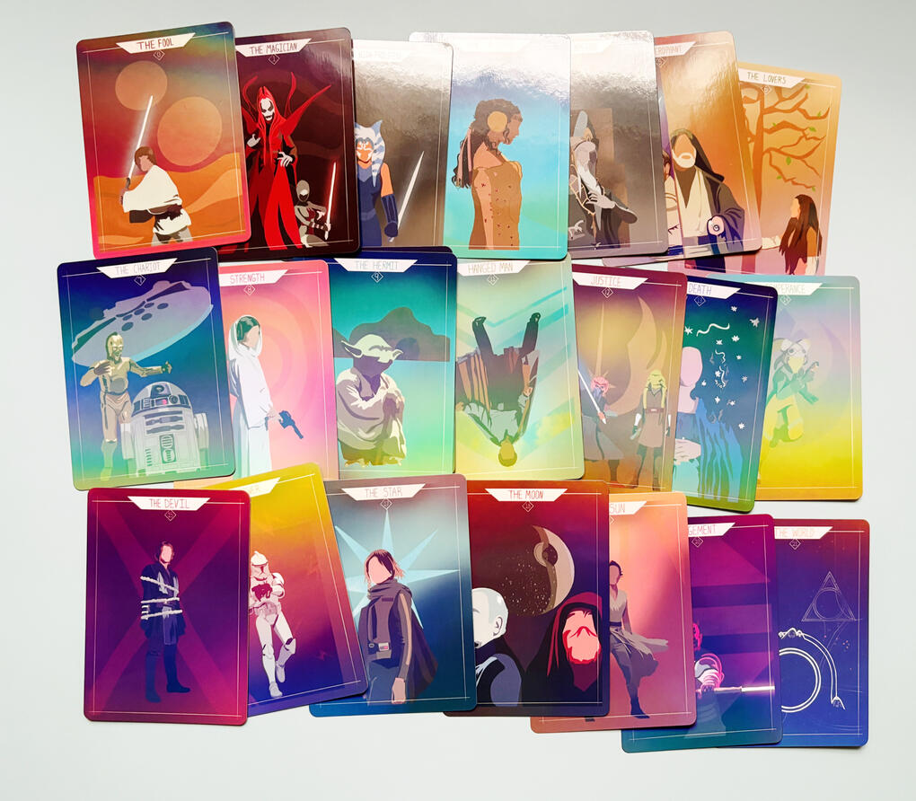 Star Wars tarot prints