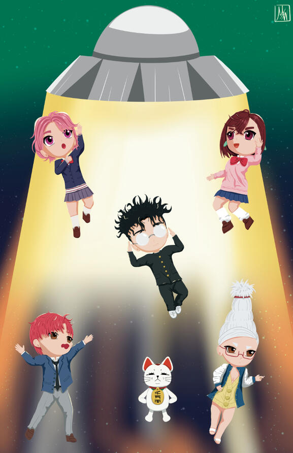 Dandadan Abducted print