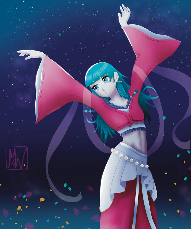 Apothecary Diaries Maomao holo print