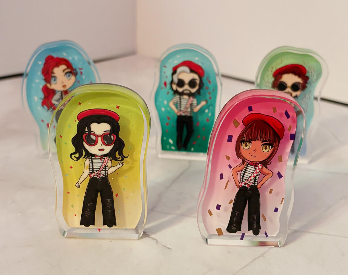 Expedition 33 Baguette mini block standees