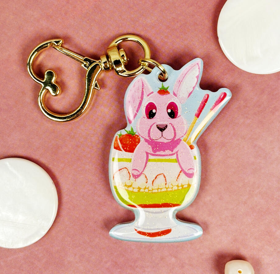 Parfait Bunny keychain